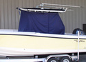 T-Top Center Console Storage-Curtain on Edgewater T-Top
