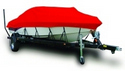 Red Sunbrella Exact-Fit� Boat Cover