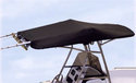 Black Resilience T-Top Storage Bonnel keeps poop off