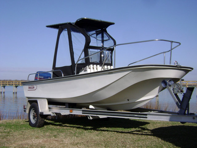 Photo of Montauk-T-Topless&trade; Spray-Shield and Gull-Wings