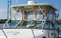 Photo of Aquasport 275 Explorer, 2002: Hard-Top, Front Connector, Side Curtains, viewed from Port Front 