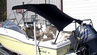 Boat-Shade-Kit-Bimini Slant Back Setup