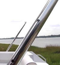 Boat-Shade-Pole™One(1) Replacement telescoping pole for Boat Shade Kit