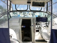 Photo of Boston Whaler Conquest 28, 1999: Factory OEM Hard-Top, Visor Enclosure Curtains 2 Inside 