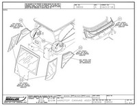 Photo of Boston Whaler Conquest 305, 2008: Manual 305 Conquest Hard-Top Canvas Assembly and Hard-Top Sub Assembly and Parts List, 2008: sheet 2 of 4 