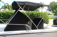 Boston Whaler® Dauntless 200 Bimini-Top-Canvas-NO-Zippers-OEM-G2.4™ Factory Bimini Top Replacement CANVAS (NO frame, sold separately) without Curtain Zippers, OEM (Original Equipment Manufacturer)
