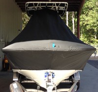 Photo of Boston Whaler Dauntless 240 20xx TTopCover™ T-Top boat cover, Front 