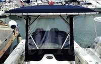 Photo of Boston Whaler Outrage 270, 2005: T-Top, Visor, Side Curtains, Front 