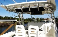 Photo of Boston Whaler Outrage 320 Cuddy, 2008: Factory OEM Hard-T-Top Life Jacket Storage 1 