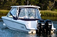 Photo of Boston Whaler Vantage 270 Hard-Top, 2018 Hard-Top, Side and Aft Curtains, viewed from Port Rear 