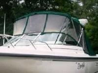 Boston Whaler® Ventura 18 Bimini-Top-Canvas-Zippered-OEM-G1.6™ Factory Bimini Replacement CANVAS (NO frame) with Zippers for OEM front Visor and Curtains (Not included), OEM (Original Equipment Manufacturer)