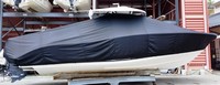 Photo of Cape Horn 32 20xx TTopCover™ T-Top boat cover, viewed from Starboard Side 