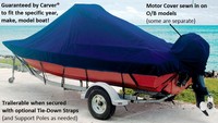 Boat-Cover-CSF-Model™Carver(r) Styled-To Fit(tm) boat cover provides a guaranteed fit