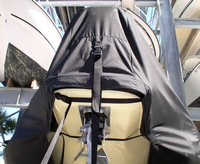 Century® 3200CC T-Top-Boat-Cover-Sunbrella-3199™ Custom fit TTopCover(tm) (Sunbrella(r) 9.25oz./sq.yd. solution dyed acrylic fabric) attaches beneath factory installed T-Top or Hard-Top to cover entire boat and motor(s)