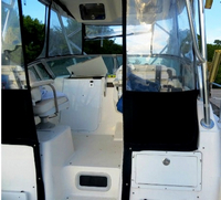 Photo of Century 3200WA Standard WindShield, 2002: Factory OEM Hard-Top, Front Connector, Side Curtains, Aft-Drop-Curtain, Rear 