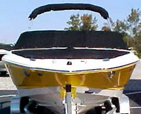 Photo of Chaparral 206 SSI, 2010: Bimini Top in Boot, Bow Cover Cockpit Cover, Front 