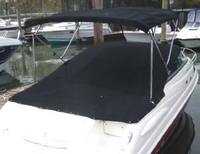 Photo of Chaparral 215 SSI, 2010: Bimini Top in Boot, Cockpit Cover, viewed from Port Rear 