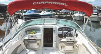 Photo of Chaparral 235 SSI, 2006: Bimini Top in Boot, Rear 