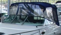 Photo of Chaparral 240 Signature, 1998: Bimini Top, Connector, Side Curtains, Camper Top, Camper Side and Aft Curtains, viewed from Port Front 