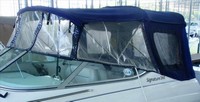Photo of Chaparral 240 Signature, 1998: Bimini Top, Connector, Side Curtains, Camper Top, Camper Side and Aft Curtains, viewed from Port Side 