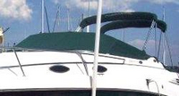 Photo of Chaparral 240 Signature, 2000: Bimini Top in Boot, Camper Top in Boot, Cockpit Cover, viewed from Port Front 