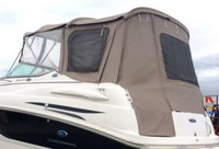 Photo of Chaparral 240 Signature, 2004: Bimini Top, Connector and Side Curtains, Camper Top, Side and Aft Curtains, viewed from Port Rear 