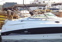 Photo of Chaparral 240 Signature, 2006: Bimini Top, Camper Top, viewed from Starboard Side 