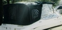 Photo of Chaparral 245 SSI, 2000: Bimini Top, Connector, Side Curtains, Camper Top, Camper Side and Aft Curtains, viewed from Starboard Rear 