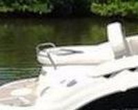 Photo of Chaparral 256 SSI NO Radar Arch, 2005: with Optional Rear Rails, viewed from Starboard Side 