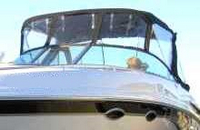 Photo of Chaparral 265 SSI NO Arch, 2005: Bimini Top, Front Connector, Side Curtains, Aft Curtain, viewed from Port Front 