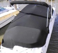 Photo of Chaparral 276 Signature Radar Arch, 2006: Bimini Top in Boot, Cockpit Cover, Above, viewed from Starboard Rear 
