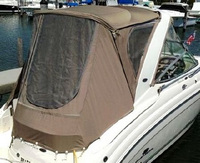 Photo of Chaparral 276 Signature Radar Arch, 2006: Bimini, Front Connector, Side Curtains, Camper Top, Camper Side and Aft Curtains Linen Tweed, Rear 