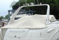 Photo of Chaparral 280 Signature Radar Arch, 2002: Cockpit Cover, viewed from Starboard Rear 