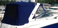 Photo of Chaparral 280 Signature Radar Arch, 2006: Bimini Top, Front Connector, Side Curtains, Camper Top, Camper Side and Aft Curtains Privacy Flaps, viewed from Starboard Rear 