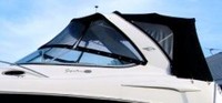 Photo of Chaparral 280 Signature Radar Arch, 2007: Bimini Top, Front Connector, Side Curtains, Camper Top, Camper Side and Aft Curtains, viewed from Port Side 