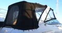 Chaparral® 280 Signature Radar Arch Camper-Top-Side-Curtains-OEM-T2.5™ Pair Factory Camper SIDE CURTAINS (Port and Starboard sides) with Eisenglass window(s) zip to OEM Camper Top and Aft Curtains (not included), OEM (Original Equipment Manufacturer)