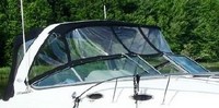 Chaparral® 290 Signature Canvas To Arch Bimini-Side-Curtains-OEM-T3™ Pair Factory Bimini SIDE CURTAINS (Port and Starboard sides) with Eisenglass windows zips to sides of OEM Bimini-Top (Not included, sold separately), OEM (Original Equipment Manufacturer)
