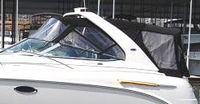 Photo of Chaparral 320 Signature Arch, 2003: Bimini Top, Front Connector, Side Curtains, Camper Top, Camper Side and Aft Curtains, viewed from Port Side 