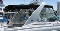 Photo of Chaparral 350 Signature Arch, 2001: Bimini Top, Camper Top, viewed from Starboard Side 