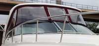 Photo of Chaparral 370 Signature Hard-Top, 2010: Hard-Top, Connector, Side Curtains, viewed from Starboard Front 