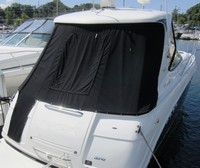 Photo of Chaparral 370 Signature Hard-Top, 2011: Hard-Top Aft Curtain, viewed from Starboard Rear 