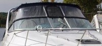Photo of Chris Craft 328 Express Cruiser, 2003: Arch Bimini Top, Side Curtains, Front 