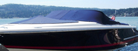 Photo of Chris Craft Launch 22, 2006:, Bow Cover Cockpit Cover, viewed from Port Front 