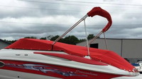 Crownline® 220 EX Cockpit-Cover-OEM-T2™ Factory Snap-On COCKPIT COVER with Adjustable Aluminum Support Pole(s) and reinforced Snap(s) for Pole alignment in Center of Cover on Larger Cockpit-Covers, OEM (Original Equipment Manufacturer)