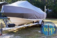 Photo of Edgewater 185CC 19xx Boat-Cover LCC, viewed from Port Front 