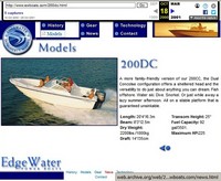 Photo of Edgewater 200DC, 2000: Web Page 