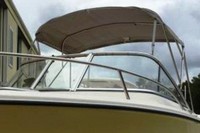 Photo of Edgewater 205EX, 2005: Bimini Top, viewed from Port Front 