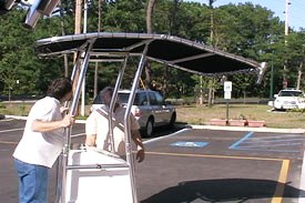 Aluminum T-Tops can Bend