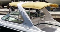 Photo of Formula 280 SS Arch, 2004: Arch Bimini Top, Camper Top, viewed from Port Rear 