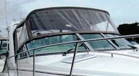 Formula® 31 PC Bimini-Connector-OEM-T6™ Factory Front BIMINI CONNECTOR Eisenglass Window Set (also called Windscreen, typically 3 front panels, but 1 or 2 on some boats) zips between Bimini-Top (not included) and Windshield. (NO Bimini-Top OR Side-Curtains, sold separately), OEM (Original Equipment Manufacturer)